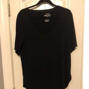 Super soft black tee